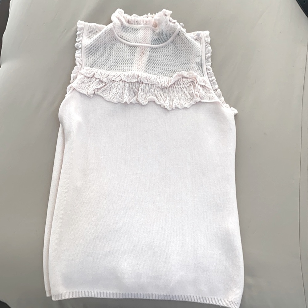 WHBM Pink Knitted Top